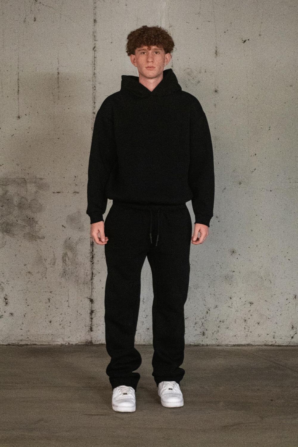 Basic Black Hoodie.