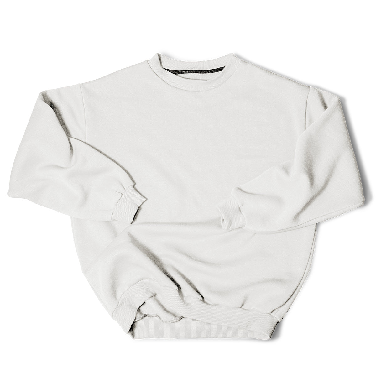 Basic White Crewneck.