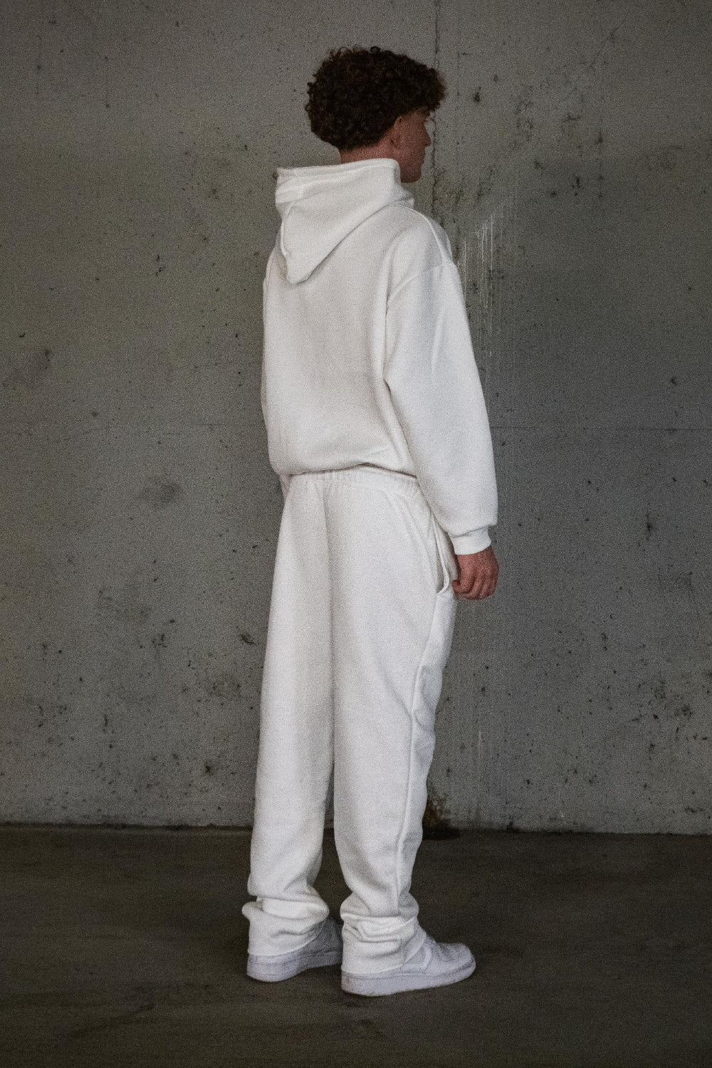 Basic White Sweats.