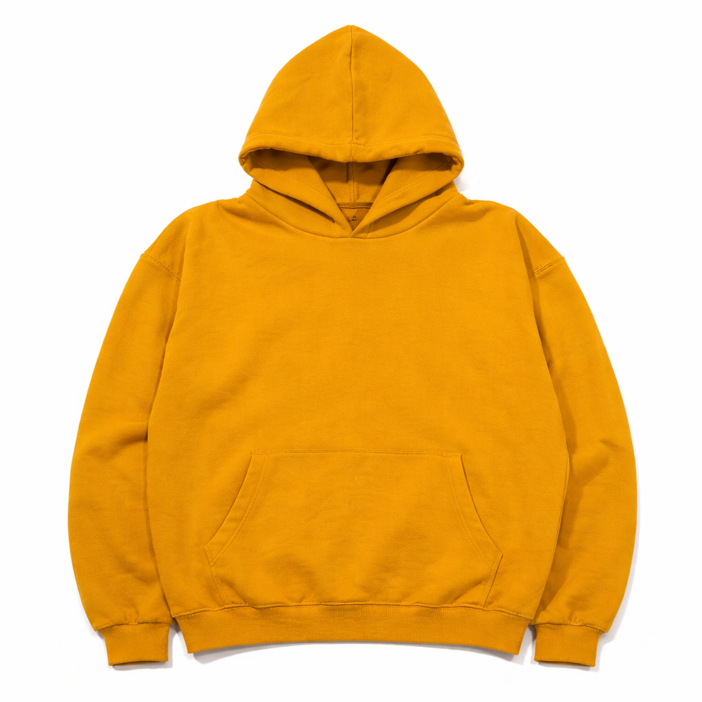 Mustard Hoodie 02. 330 gsm.