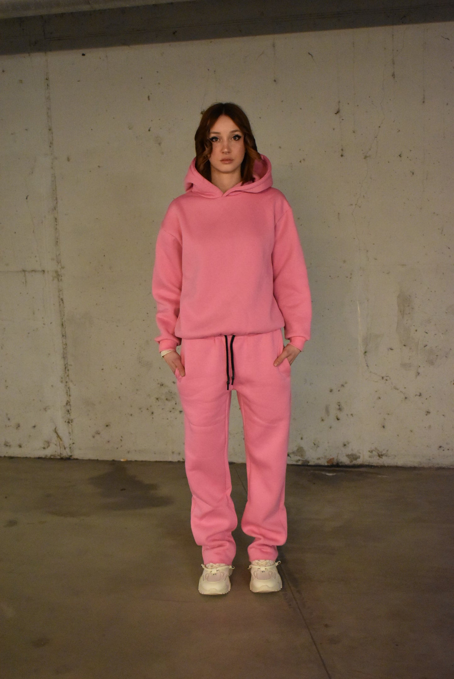 Basic Pink Hoodie.