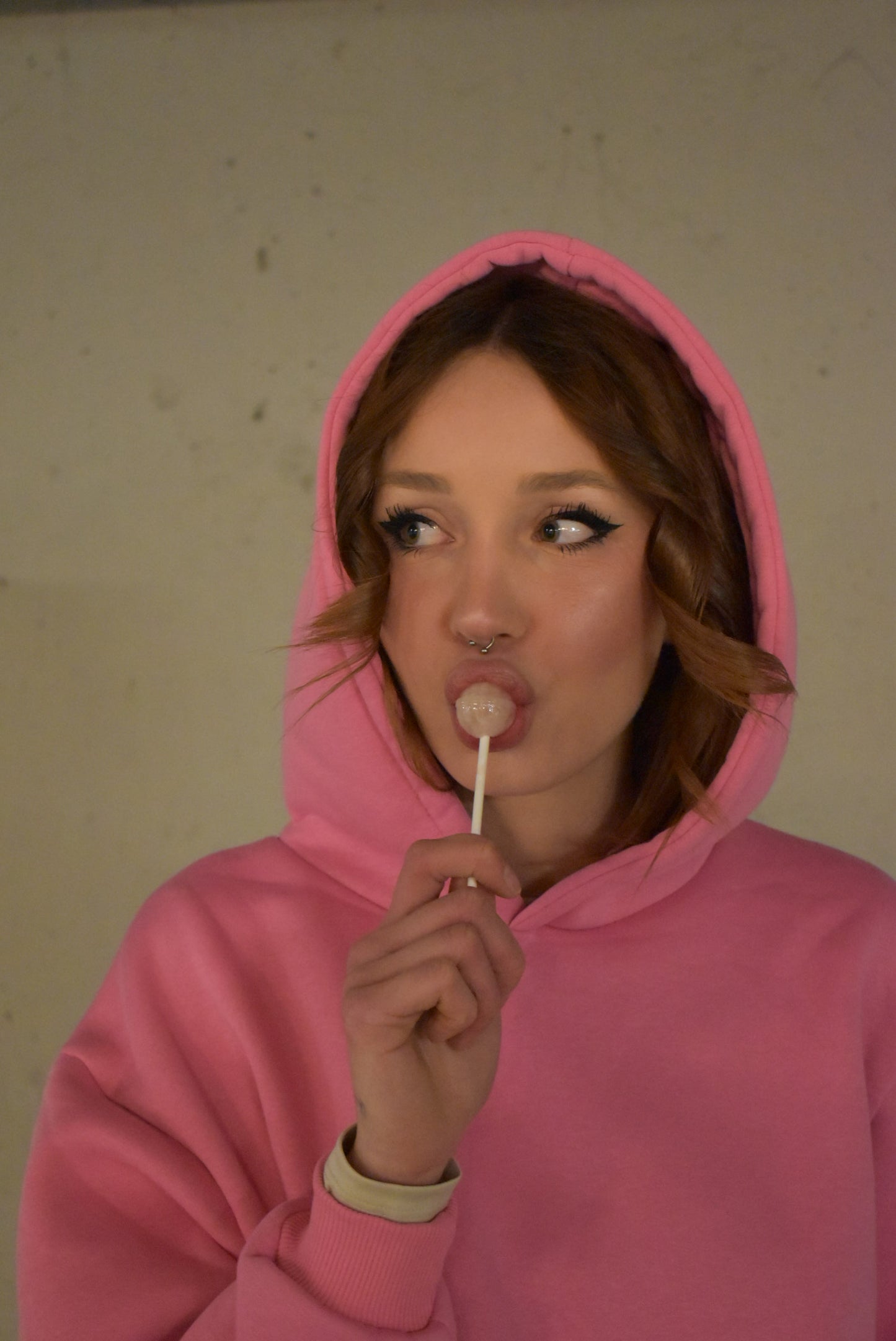 Basic Pink Hoodie.