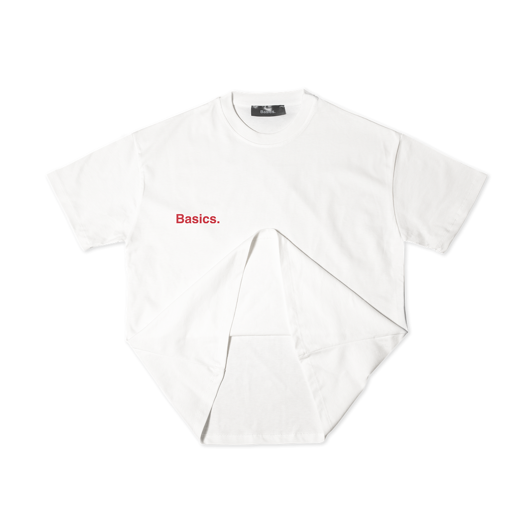 WHITE BOX LOGO BASICS T-SHIRT