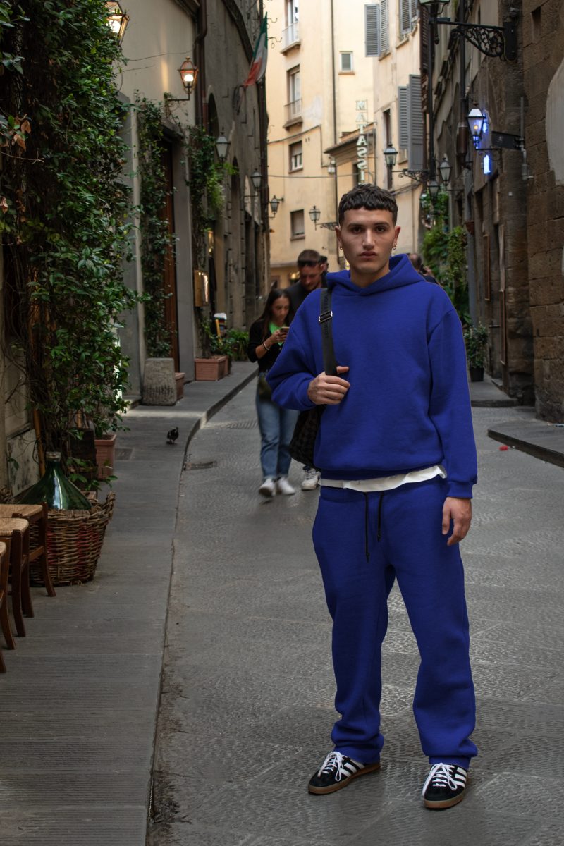Basic Blue Hoodie.