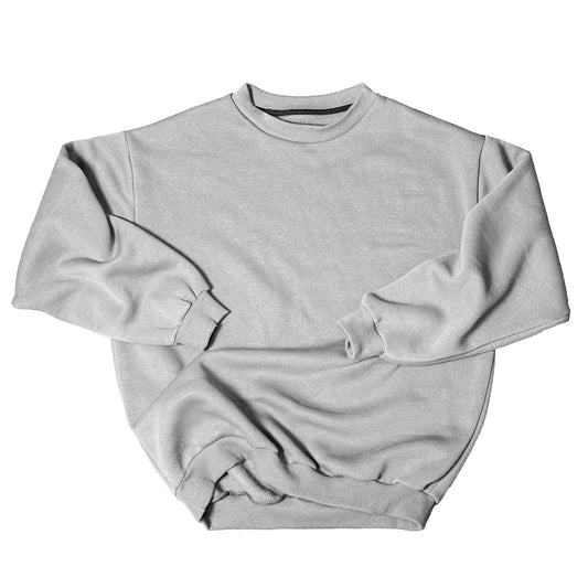 Basic Grey Crewneck.