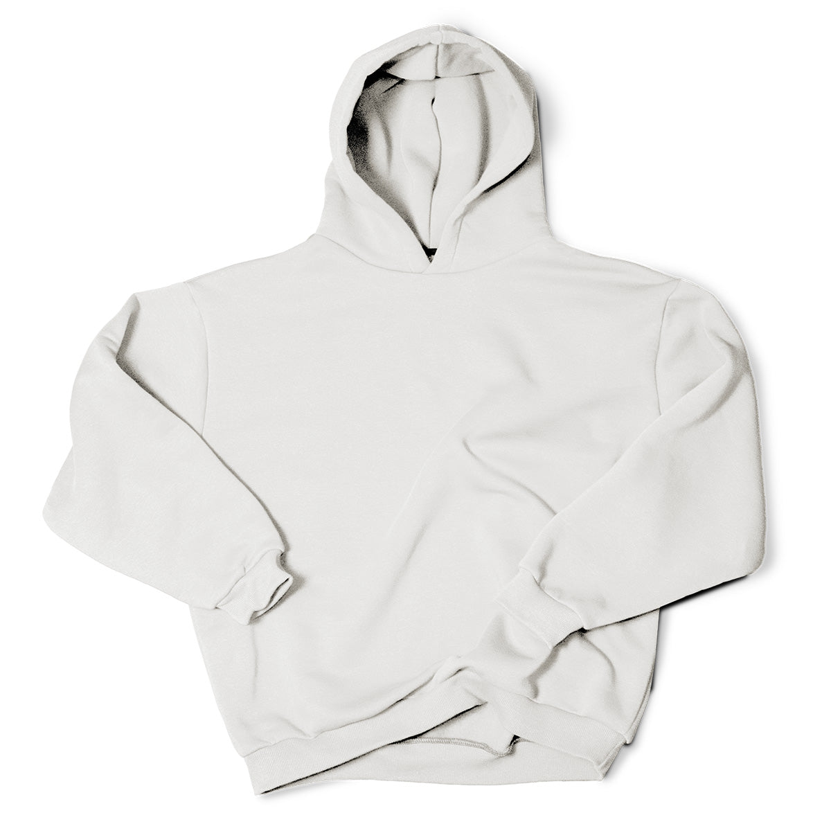 Basic White Hoodie.