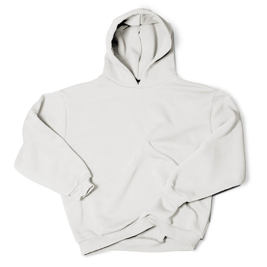 Basic White Hoodie.