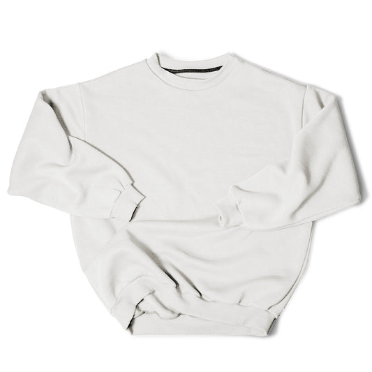 Basic White Crewneck.