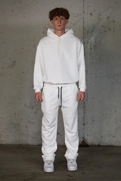 Basic White Sweats.