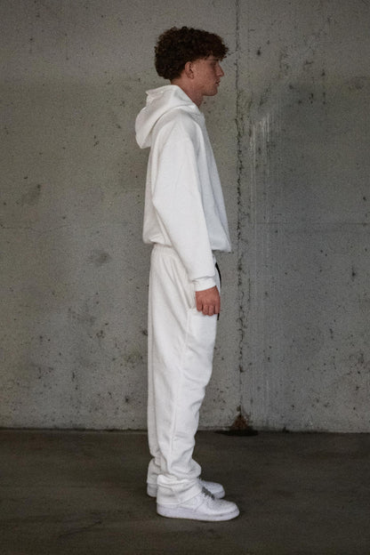 Basic White Sweats.